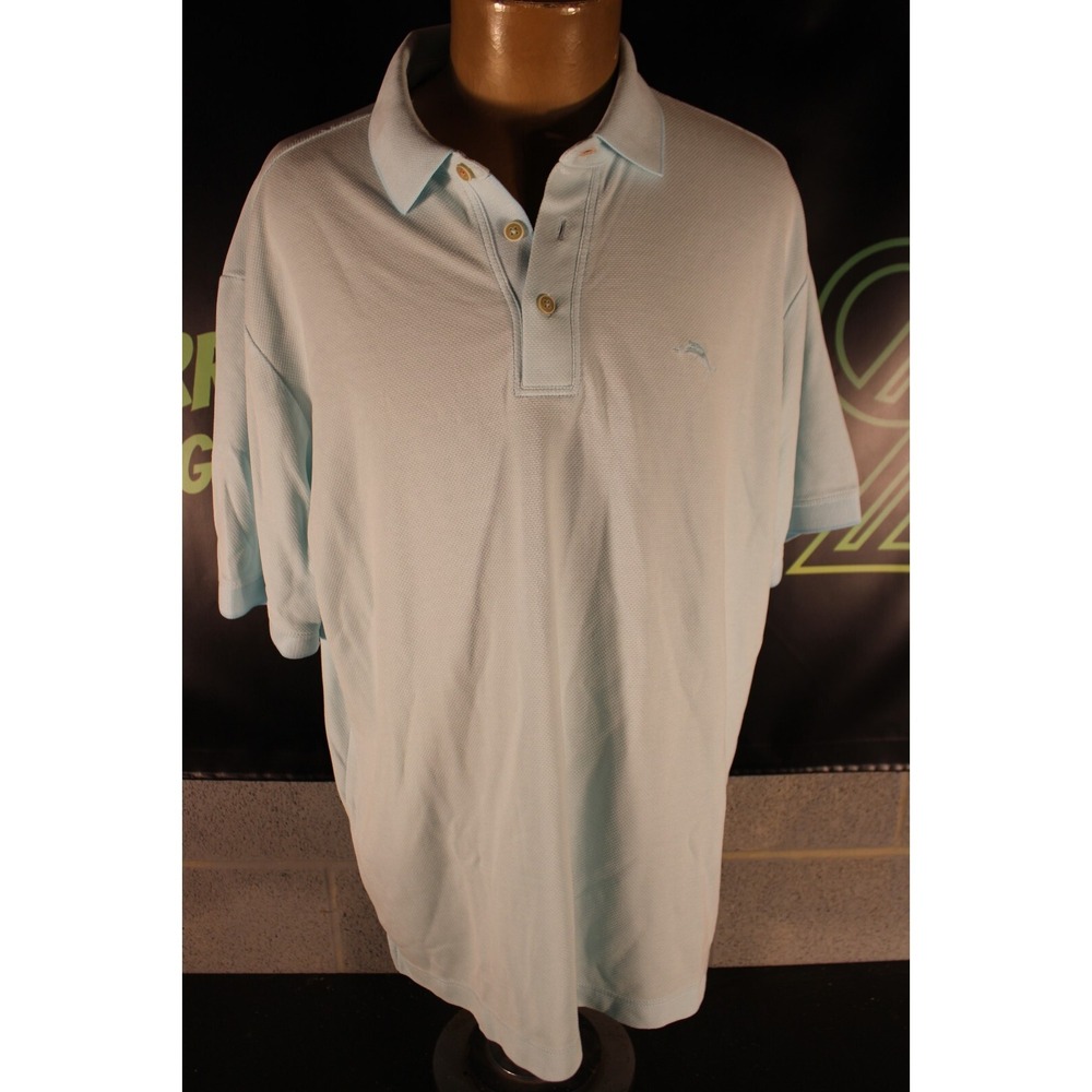 Tommy Bahamas Modal Golf‎ Polo Size Large Blue